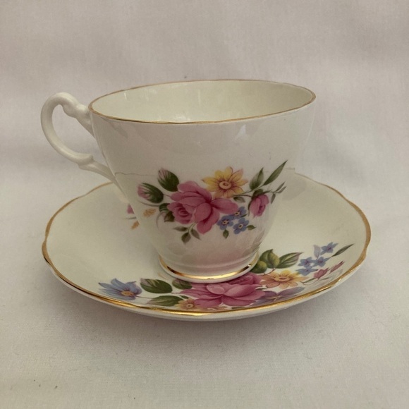 China teacup and saucer brand-name Jason in excellent vintage condition - Picture 2 of 7